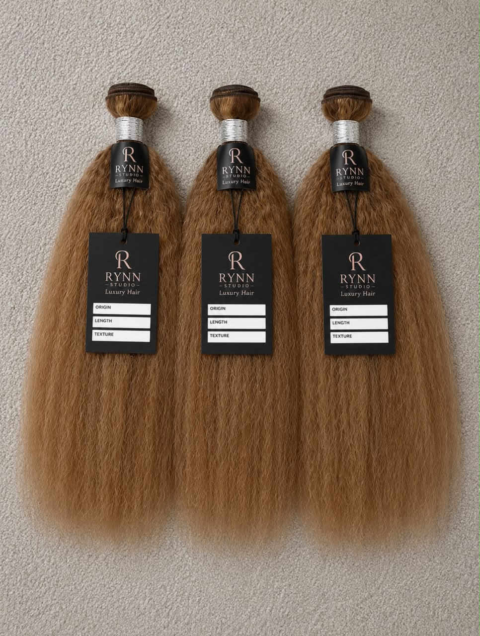 Caramel Brown Kinky Straight (Caramel Brown #30)