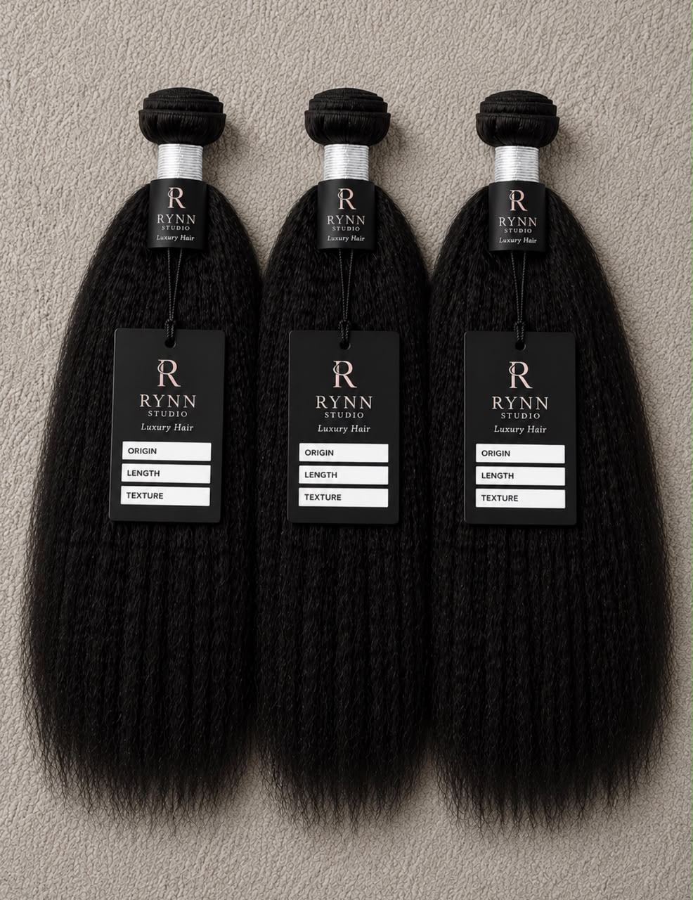 Midnight Noir Kinky Straight (Natural Black 1B).