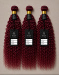 Burgundy Kinky Curly