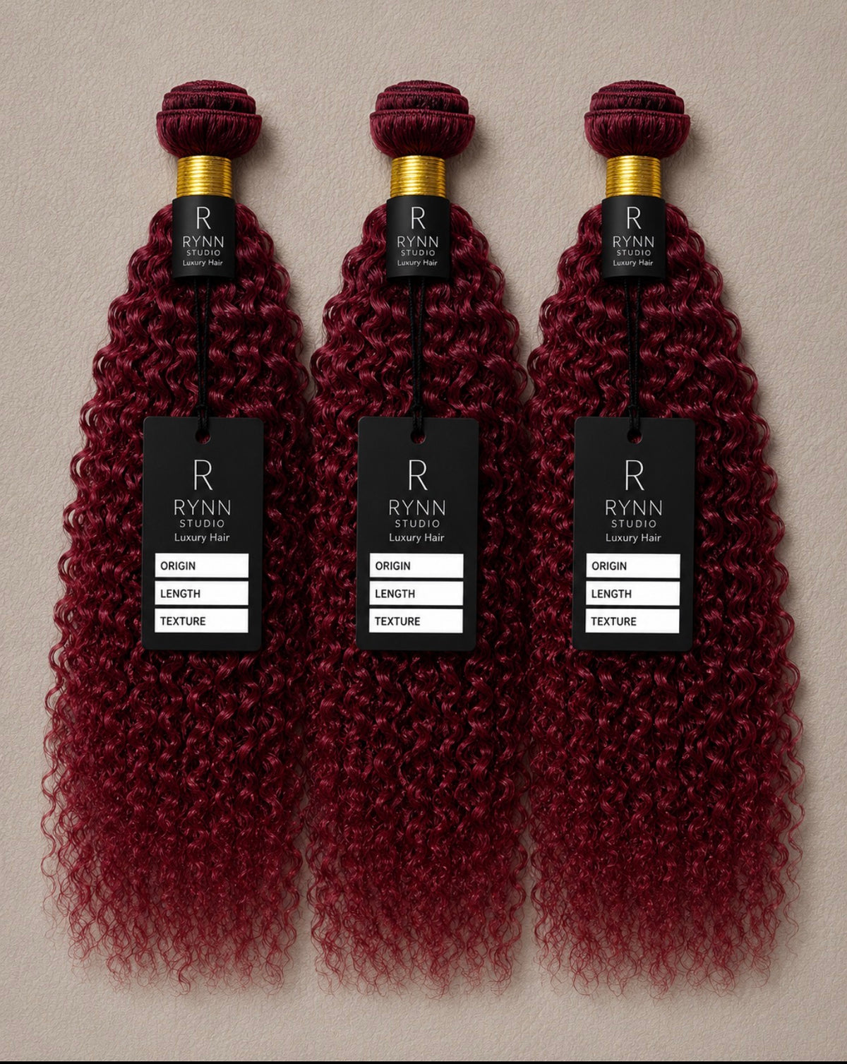 Burgundy Kinky Curly
