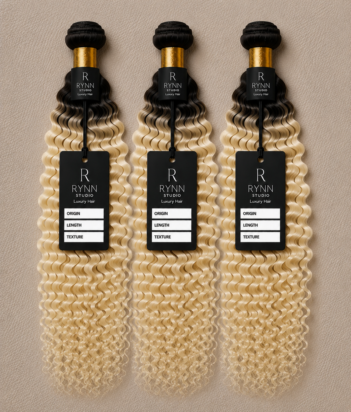 Shadow Blonde Deep Wave (T1B/613 Dark Root Blonde)