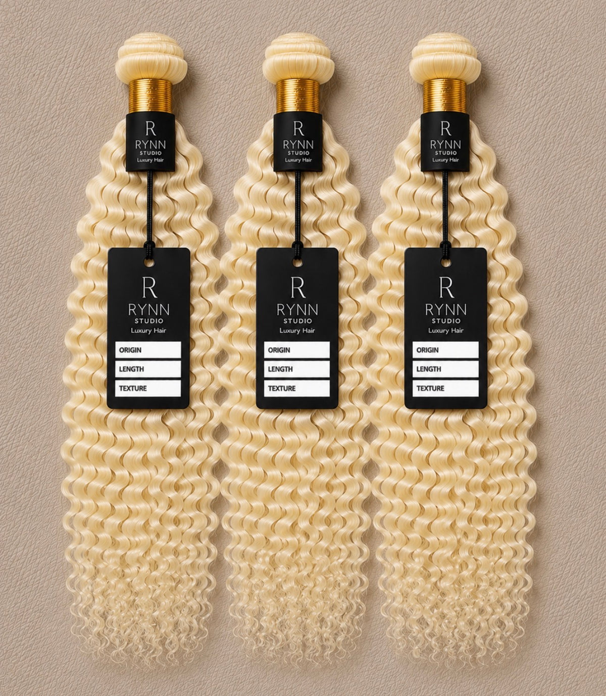 Ivory Blonde Deep Wave (Platinum Blonde #613)